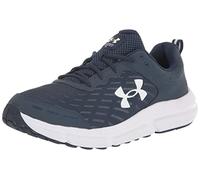 Under Armour Mens Charged Assert 10 Running Shoe, (400) Academy/Academy/White, 13 X-Wide