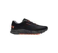 Under Armour Men's Charged Bandit Trail 3 Sneaker, (001) Black/Black/Orange Blast, 6 UK