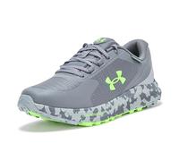 Under Armour Men's Charged Bandit Trail 3 Storm Proof Sneaker, (025) Castlerock/Steel/Hyper Green, 8.5 UK