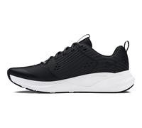 Under Armour Men's Charged Commit Trainer 4, 4E X-Wide, Black/White/White Size 14