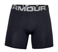Under Armour Mens Charged Cotton 6inch 3 Pack Boxers Triple Black 5XL