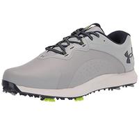 Under Armour Men's Charged Draw 2 Cleat Golf Shoes, (101) Mod Gray/Mod Gray/Midnight Navy, 9 Wide