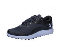 Under Armour Men's Charged Draw 2 Spikeless Cleat Golf Shoe, (002) Black/Black/Mod Gray, 14
