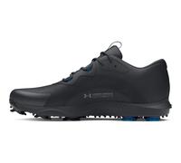 Under Armour Men's Charged Draw 2 Spikeless Cleat Wide Golf Shoe, (003) Black/Black/Titan Gray, 11.5 Wide