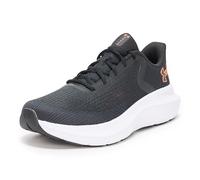 Under Armour Men's Charged Rogue 5 Sneaker, (003) Black/Black/Blaze Orange, 10.5 UK