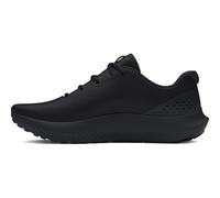 Under Armour Men's Charged Surge 4 Sneaker, (001) Black/Black/Black, 12 X-Wide