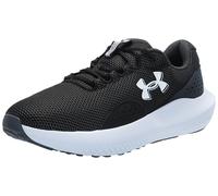Under Armour Men's Charged Surge 4 Sneaker, (002) Black/Anthracite/White, 12 X-Wide