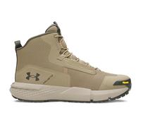 Under Armour Men's Charged Valsetz Mid, Lightweight Men's Boots with Pull Loops for Easy On-Off, Outdoor Boots with Shock-Absorbing Footbeds,Bayou / Timberwolf Taupe / Baroque Green,14