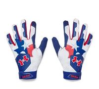 Under Armour Men's Clean Up Culture Baseball Gloves, (400) Royal / White / Red, Medium