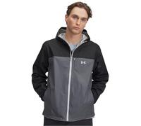 Under Armour Mens Cloudstrike Colorblock Jacket Waterproof Black L