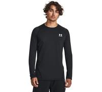 Under Armour - Mens ColdGear Armour Fitted Crew Long-Sleeve T-Shirt, Color Black (002), Size: X-Large
