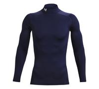 Under Armour Fitted High Neck Coldgear® Long Sleeve T-shirt Blue S / Regular Men