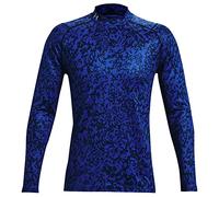 Under Armour Mens ColdGear Infrared Mock Baselayer - Royal - L