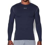 Under Armour mens coldgear long sleeve compression crew top - midnight navy Small
