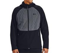 Under Armour Men's ColdGear Reactor Hybrid Lite Jacket, Black (001)/Black, Medium