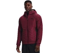 Under Armour Men's ColdGear Reactor Performance Hybrid Jacket, League Red (626)/Black, XL