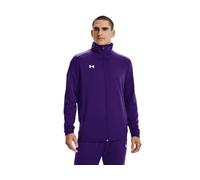 Under Armour Mens Command Warm-Up Full-Zip - Heat Trapping, Purple / White, XXL