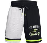 Under Armour Mens Curry Statement Shorts Adults Grey/Black/Yellow M