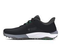 Under Armour Men's Drive Pro Spikeless Wide Golf Shoe, (002) Black/Black/Titan Gray, 8.5 Wide
