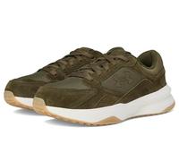 Under Armour Men's Edge Suede Sneaker, Expedition Green/Summit White/Expedition Green, 11.5 UK