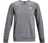 Under Armour Mens Essential Fleece Crew Sweater Grey XXL