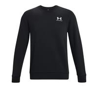 Under Armour Mens Essential Fleece Crew Sweatshirt Colour: Black, Size: XXL