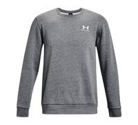 Under Armour Mens Essential Fleece Crew Sweatshirt Colour: Grey, Size: Small