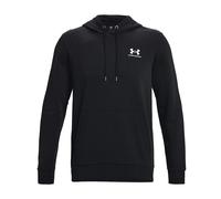 Under Armour Mens Essentials Fleece Hoodie Colour: Black, Size: Extra Large