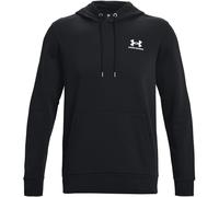 Under Armour Mens Essentialsn Fleece Hoodie Black M