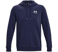 Under Armour Mens Essentialsn Fleece Hoodie Blue M