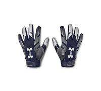 Under Armour Men's F8 Football Gloves, (410) / Midnight Navy / Metallic Silver, Large