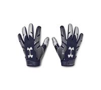 Under Armour Men's F8 Football Gloves (410) / Midnight Navy / Metallic Silver Small