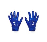 Under Armour Men's F9 Nitro Football Gloves (400) Royal/Capri/Metallic Silver Medium