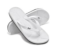 Under Armour Mens Pool Sliders Shoes White/Black 10 UK
