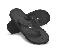 Under Armour Mens Pool Sliders Shoes Black/White 8 UK
