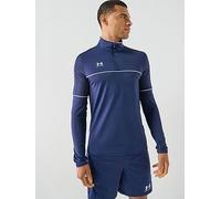 Under Armour UA M Challenger Training QZ - Long Sleeve - Tops - Midnight Navy/White - Size: MD