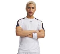 UNDER ARMOUR Mens Football Challenger Short Sleeve T-Shirt, White, Size S, Men White