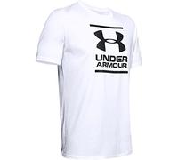 Under Armour Mens GL Foundation Short Sleeve T-Shirt Colour: White, Size: Large