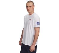 Under Armour Mens Freedom Flag Short Sleeve T Shirt, (100) White / / Royal, Medium