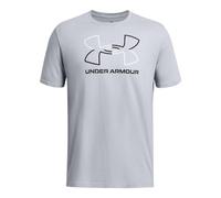 Under Armour - Mens Gl Foundation Update Short Sleeve T-Shirt, Color Mod Gray Medium Heather/Black (011), Size: 5X-Large