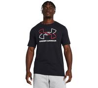 Under Armour Men's Global Foundation Short Sleeve T Shirt, (001) Black/Red/White, Large Tall