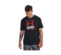 Under Armour Men's Global Foundation Short-sleeve T-shirt T-Shirt, Black (001)/Quirky Lime, XL Tall