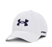 Under Armour Men's Golf 96 Baseball Cap, White, One Size