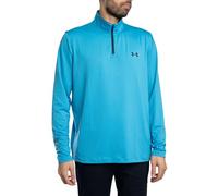 Under Armour Men's Golf Match Play 1/4 Zip Track Top, Ether Blue/Midnight Navy, L
