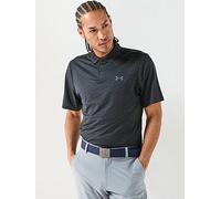 UNDER ARMOUR Mens Golf Matchplay Printed Polo, Black, Size M, Men Black