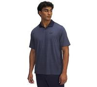 UNDER ARMOUR 2025 MATCHPLAY GOLF POLO SHIRT - DOWNPOUR GRAY / MIDNIGHT NAVY 045 - XL