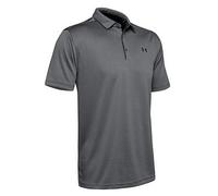 UNDER ARMOUR Mens Golf Tech Polo, Graphite, Size L, Men Graphite