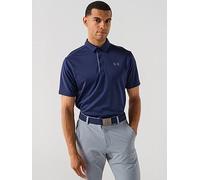 UNDER ARMOUR Mens Golf Tech Polo Shirt - Navy, Navy, Size M, Men Navy