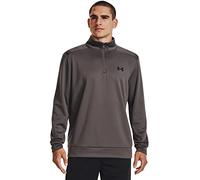 Under Armour Mens Half Zip Fleece Top Brown M