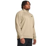 Under Armour Mens Half Zip Fleece Top Brown M
